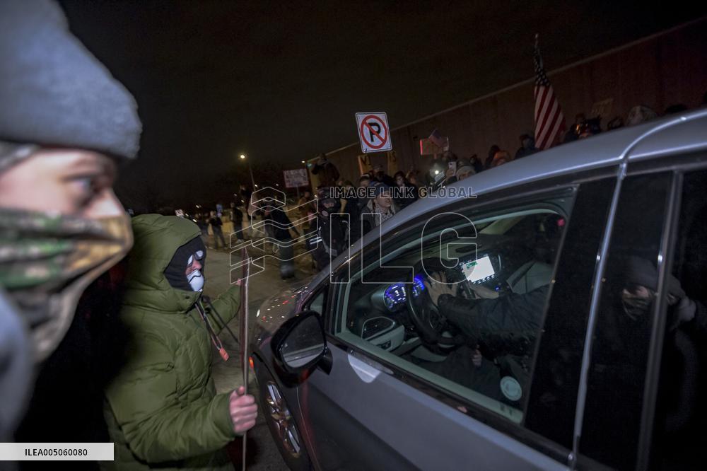 Anti-ICE Protest - Minneapolis