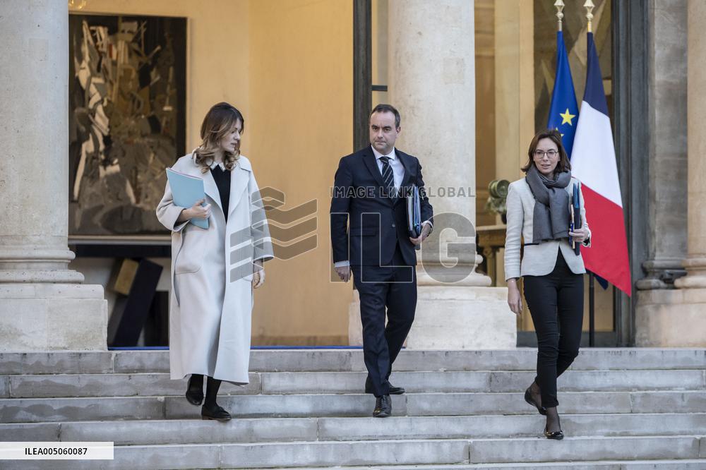 PM Lecornu After the Cabinet Meeting - Paris