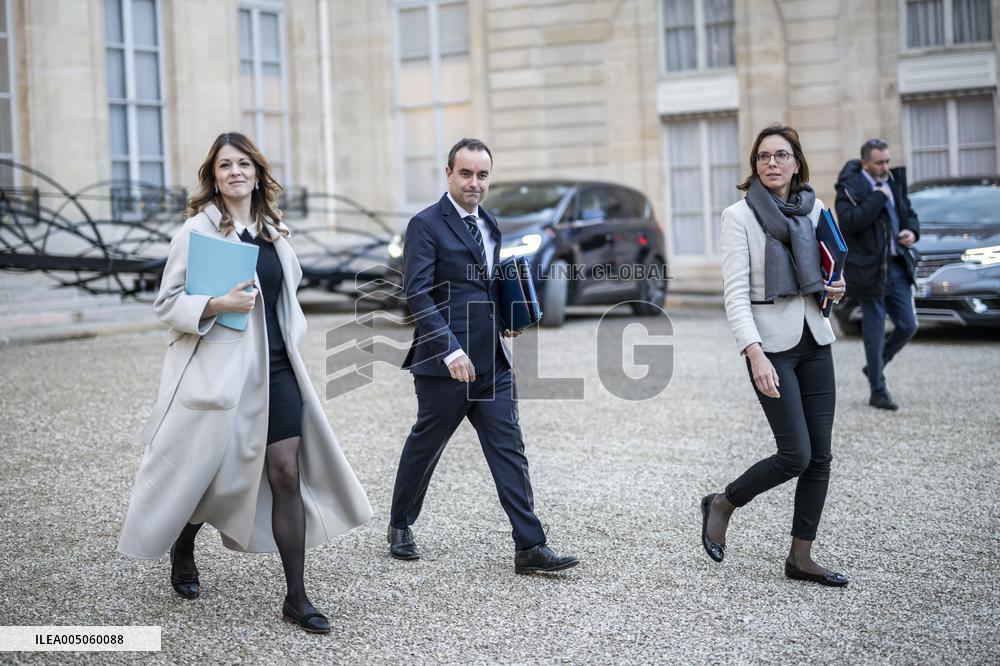 PM Lecornu After the Cabinet Meeting - Paris
