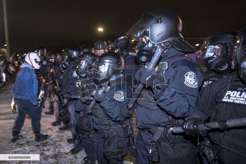 Anti-ICE Protest - Minneapolis
