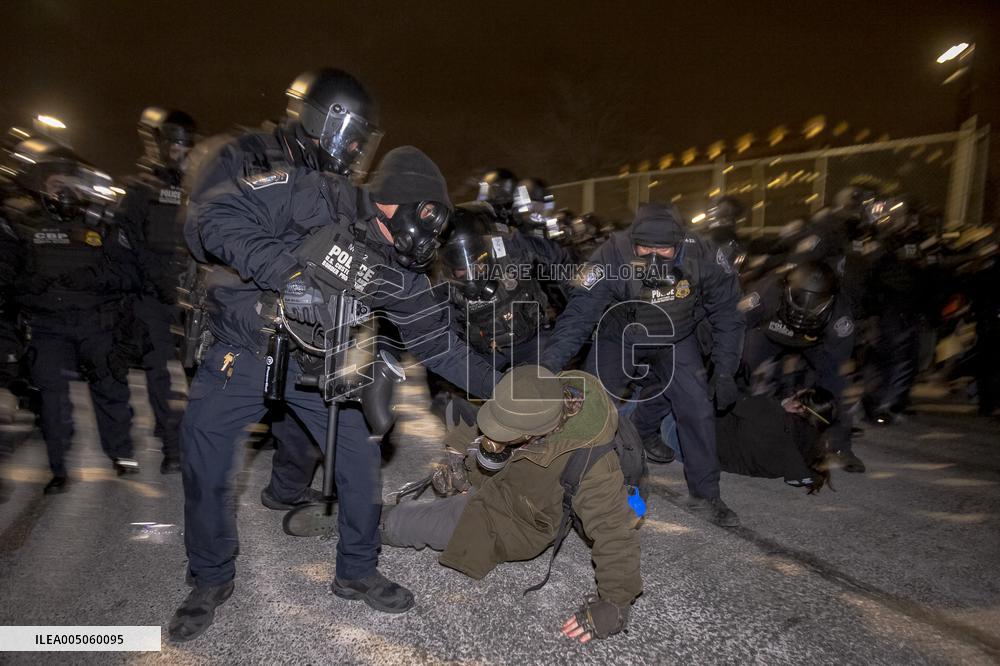Anti-ICE Protest - Minneapolis