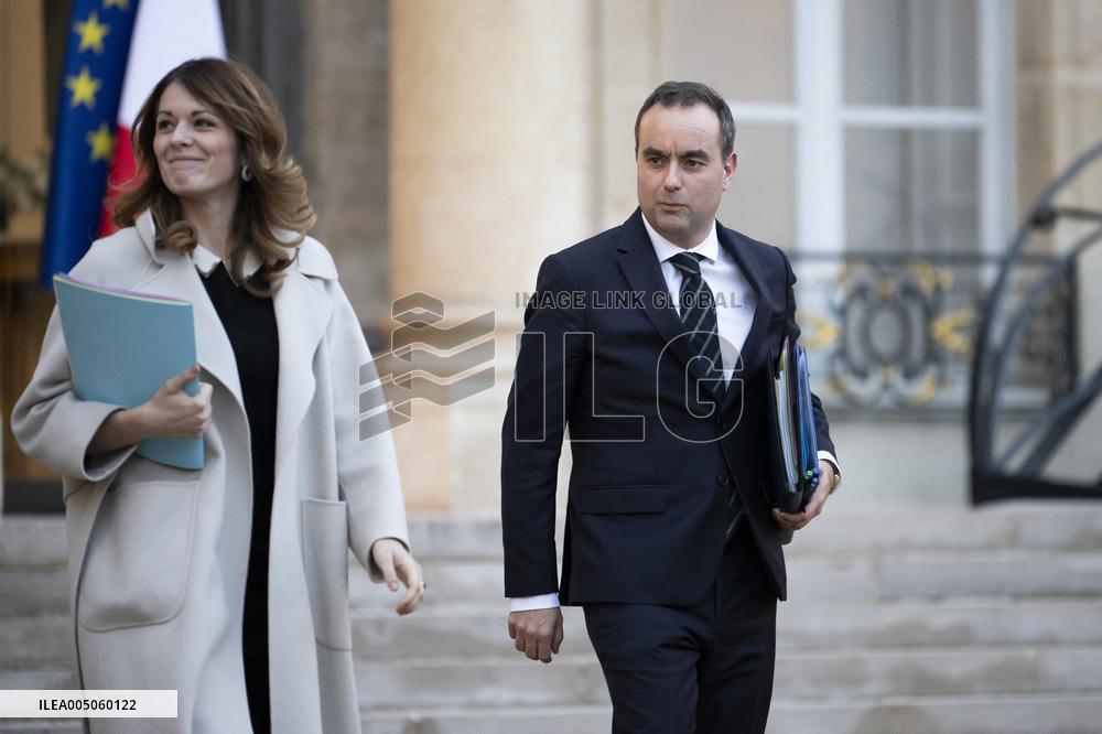 PM Lecornu After the Cabinet Meeting - Paris