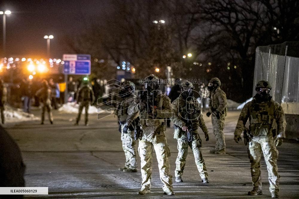 Anti-ICE Protest - Minneapolis