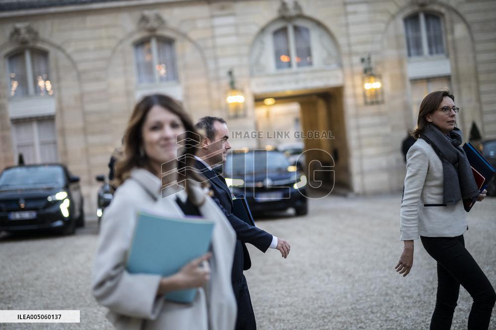 PM Lecornu After the Cabinet Meeting - Paris