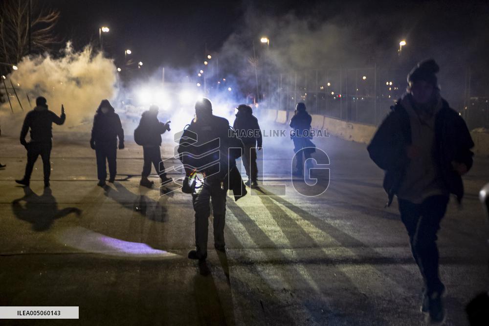 Anti-ICE Protest - Minneapolis