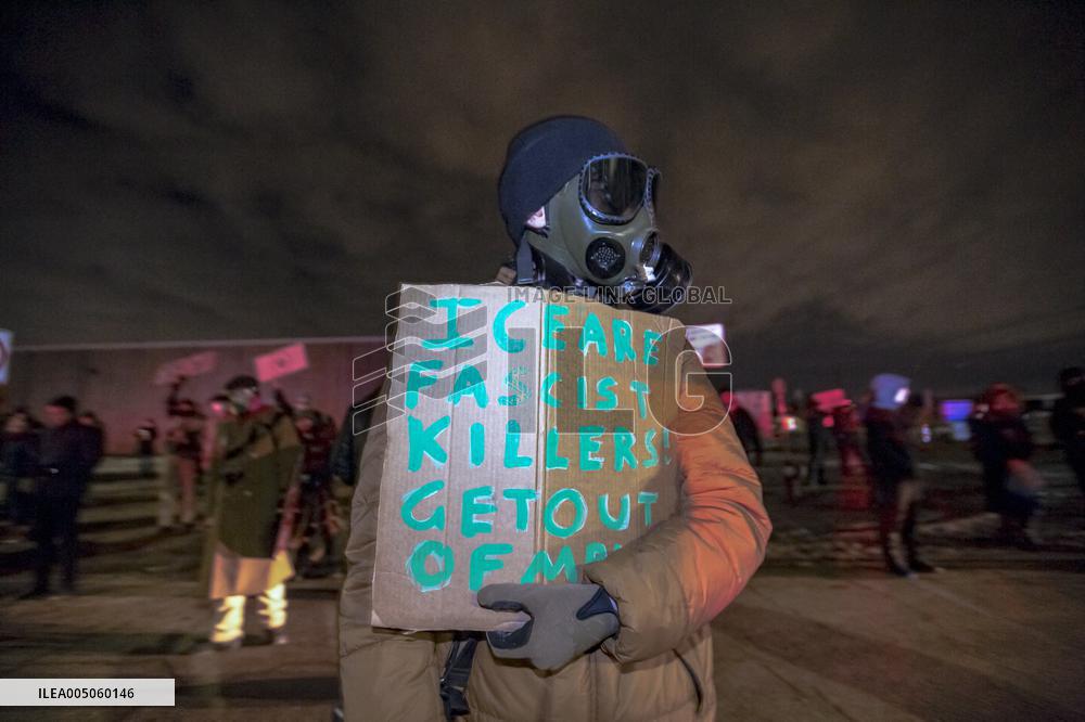 Anti-ICE Protest - Minneapolis