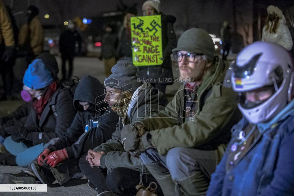 Anti-ICE Protest - Minneapolis