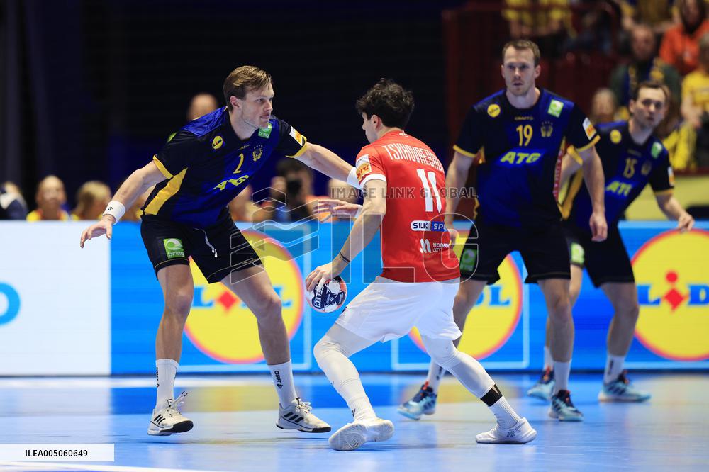 EUROPEAN HANDBALL CHAMPIONSHIP 2026 GEORGIA - SWEDEN
