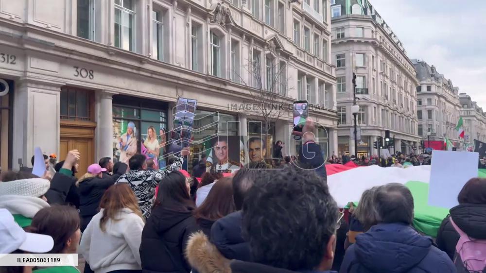 UK: Thousands Join ‘Free Iran’ March in London to Demand IRGC Proscription