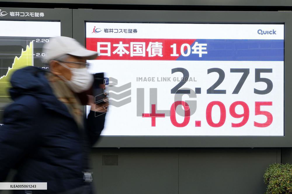 Benchmark bond yield at highest level since Feb. 1999