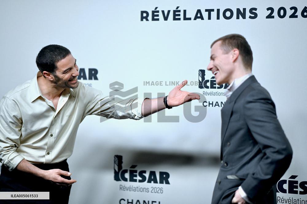 Cesar Revelations 2026 Photocall In Paris. FC