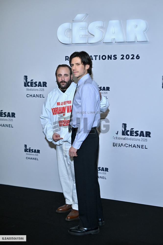 Cesar Revelations 2026 Photocall In Paris. FC