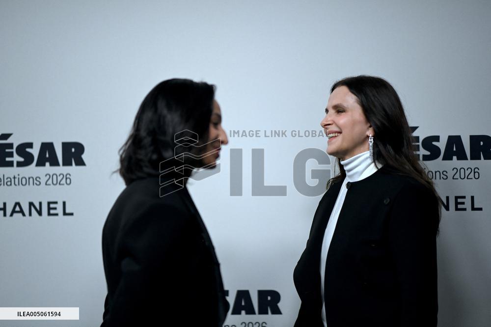 Cesar Revelations 2026 Photocall In Paris. FC