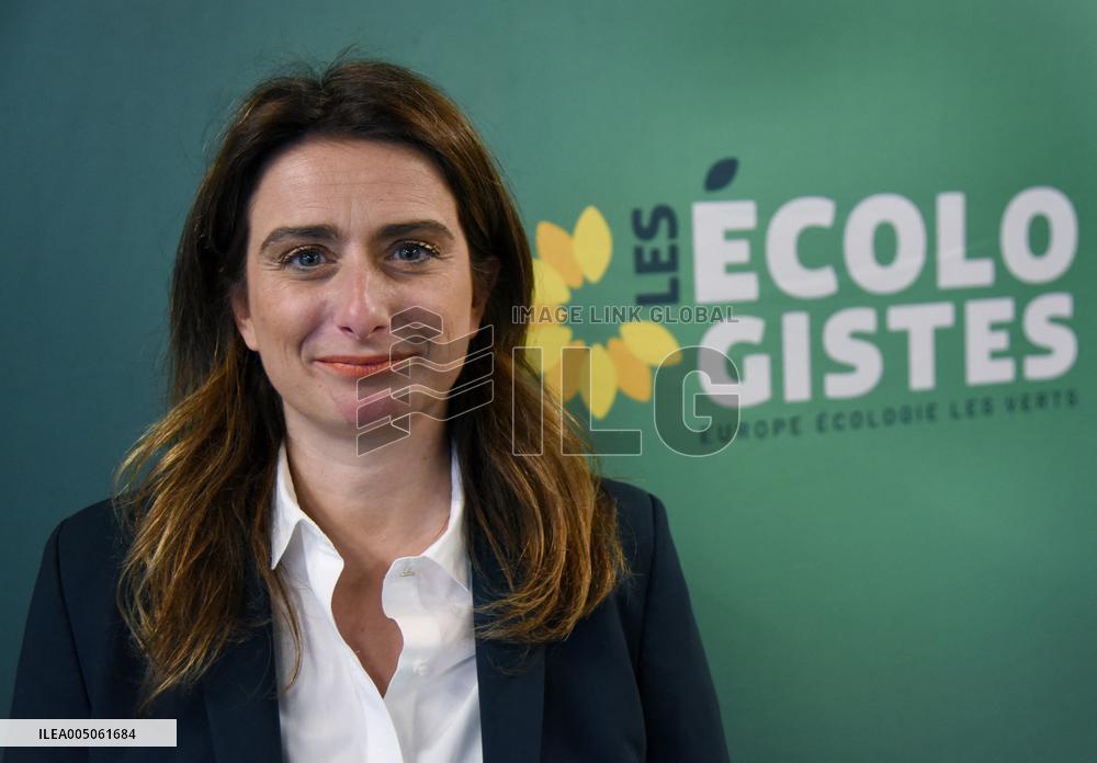 Marine Tondelier Press Conference - Paris