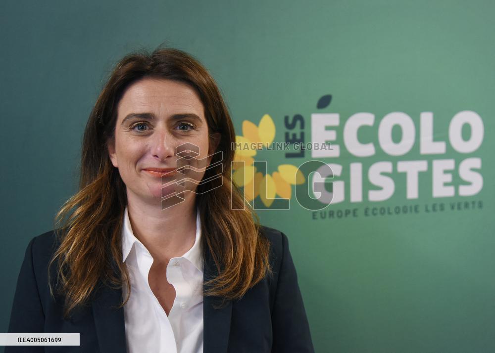 Marine Tondelier Press Conference - Paris