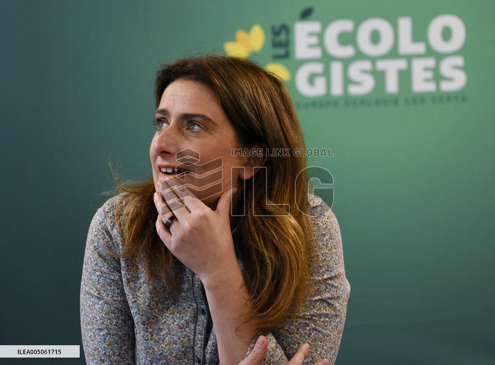 Marine Tondelier Press Conference - Paris