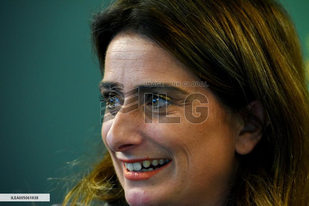 Marine Tondelier Press Conference - Paris