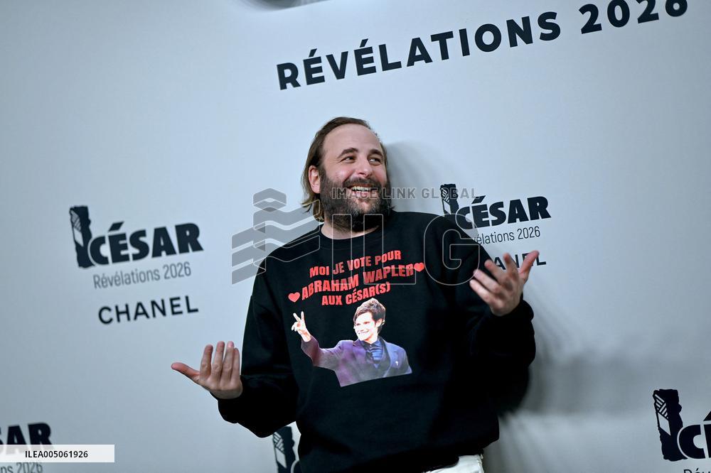 Cesar Revelations 2026 Photocall In Paris. FC