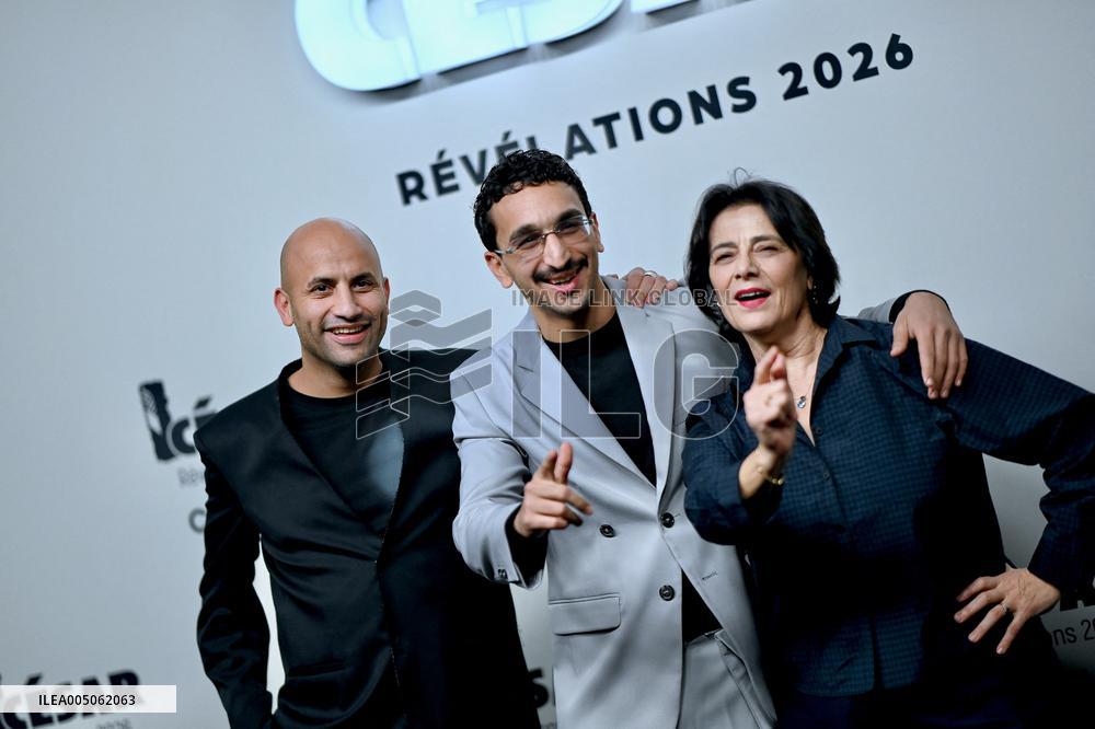 Cesar Revelations 2026 Photocall In Paris. FC
