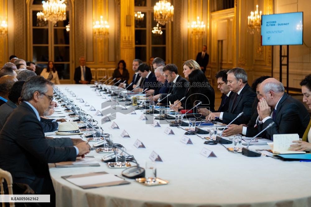 Meeting For New Caledonia - Paris