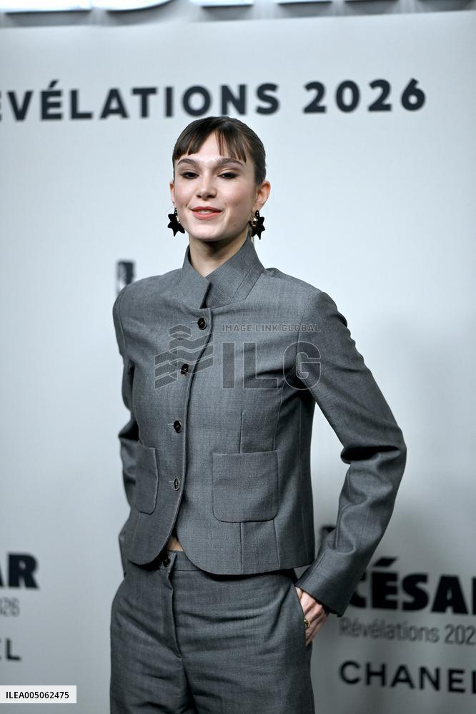 Cesar Revelations 2026 Photocall In Paris. FC