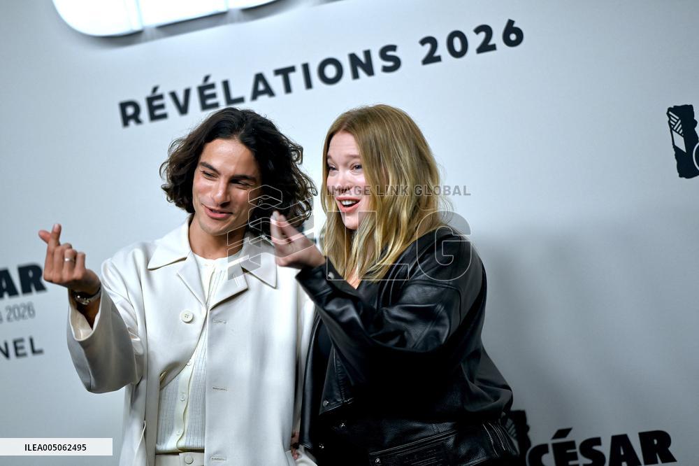 Cesar Revelations 2026 Photocall In Paris. FC