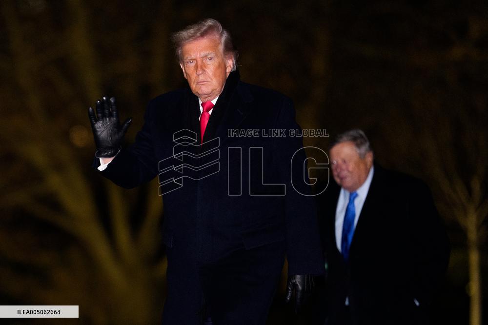 Donald Trump Returns to White House