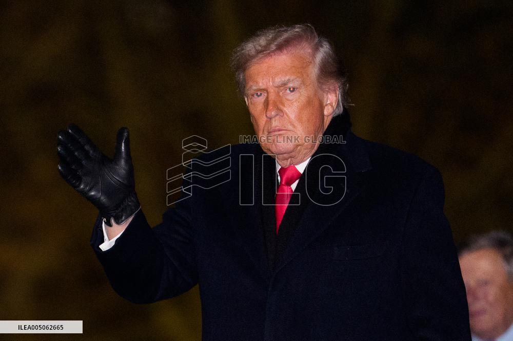 Donald Trump Returns to White House