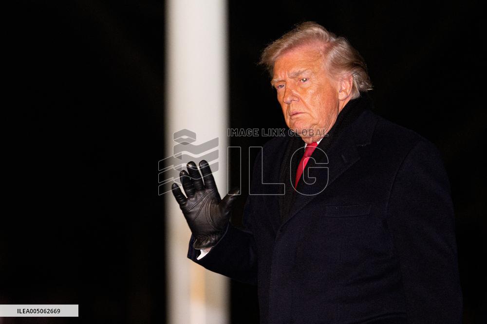 Donald Trump Returns to White House