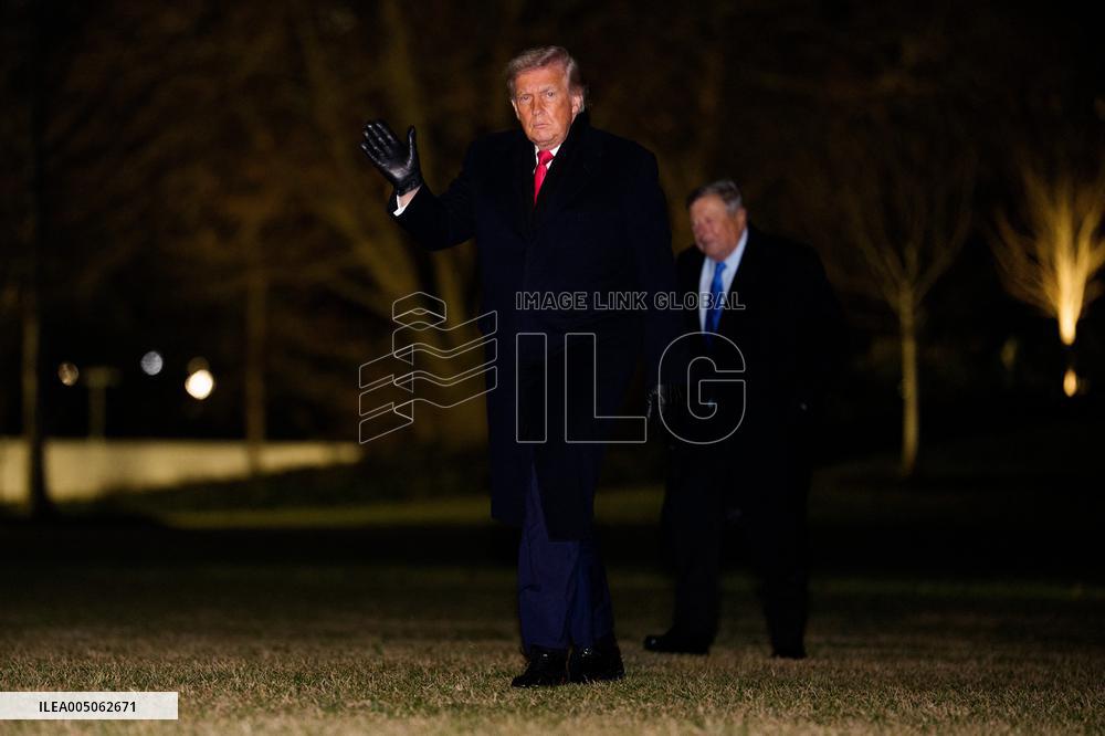 Donald Trump Returns to White House