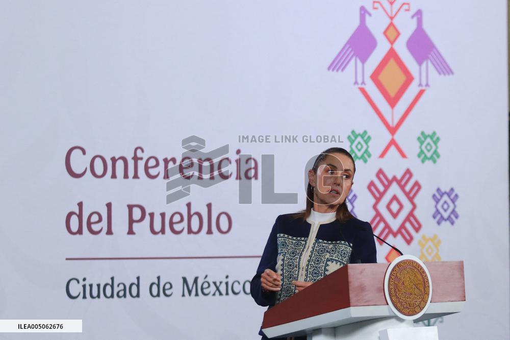 Mexico’s President Claudia Sheinbaum News Conference - Mexico City