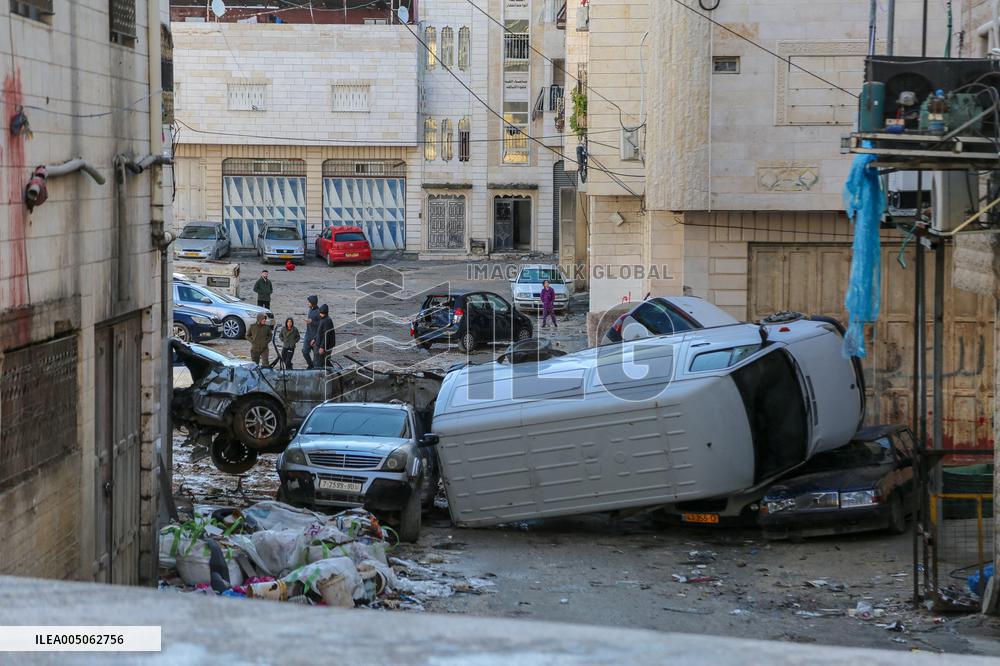 Hebron Curfew - West Bank