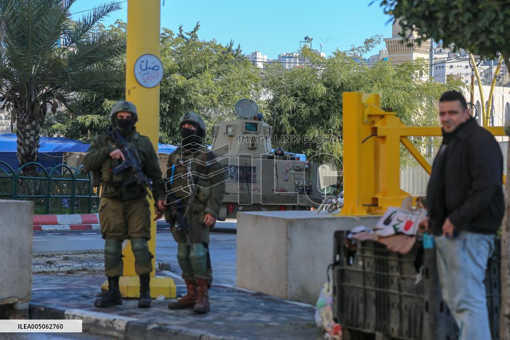 Hebron Curfew - West Bank