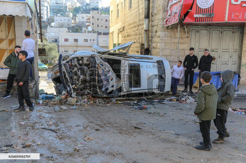 Hebron Curfew - West Bank