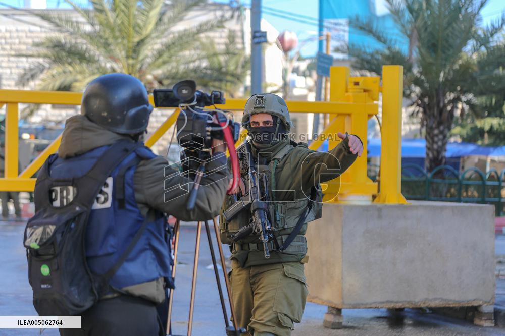 Hebron Curfew - West Bank