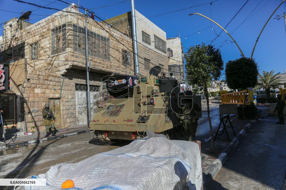 Hebron Curfew - West Bank