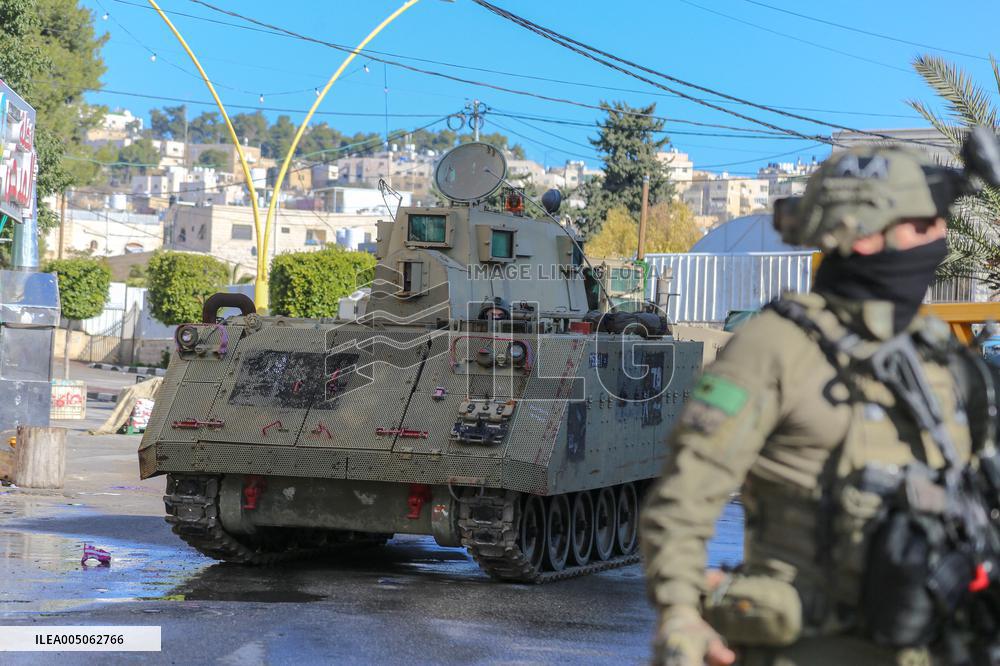 Hebron Curfew - West Bank