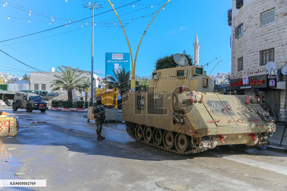 Hebron Curfew - West Bank