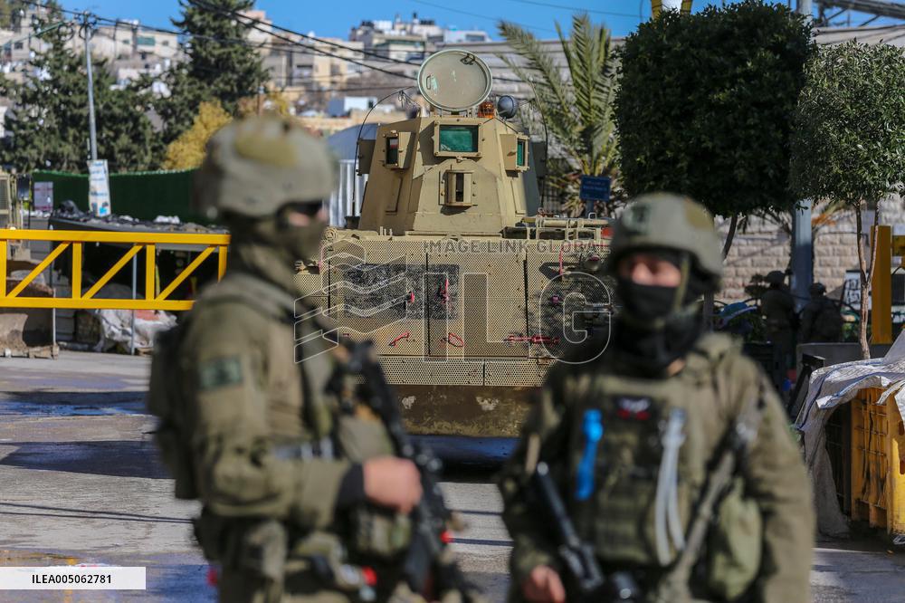 Hebron Curfew - West Bank