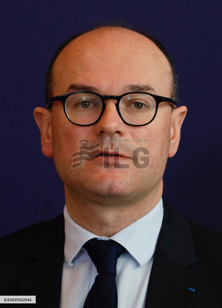 Sebastien Martin At Press Conference - Paris