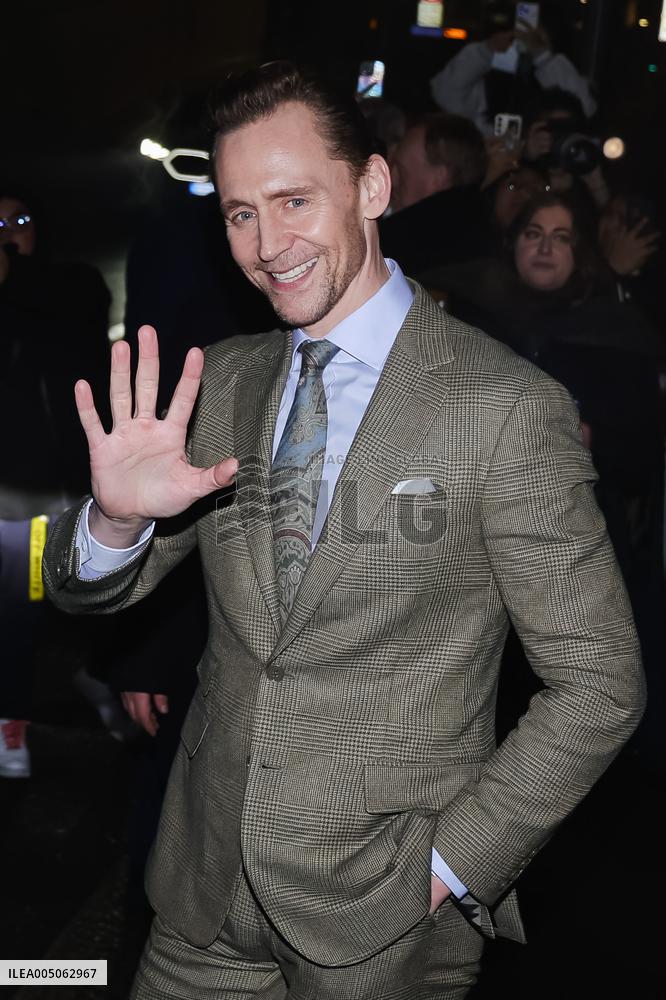 MFW - Ralph Lauren Fashion Show Guests Arrivals