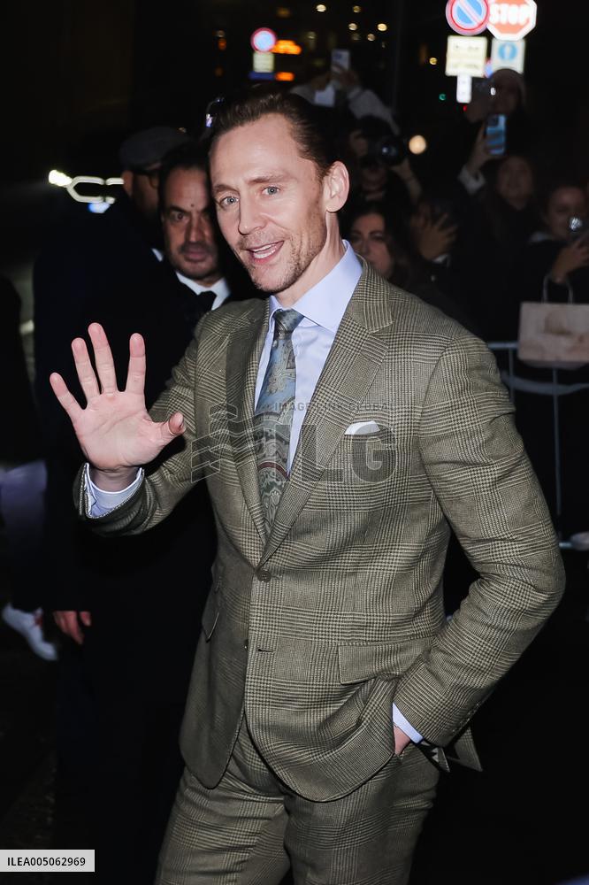 MFW - Ralph Lauren Fashion Show Guests Arrivals