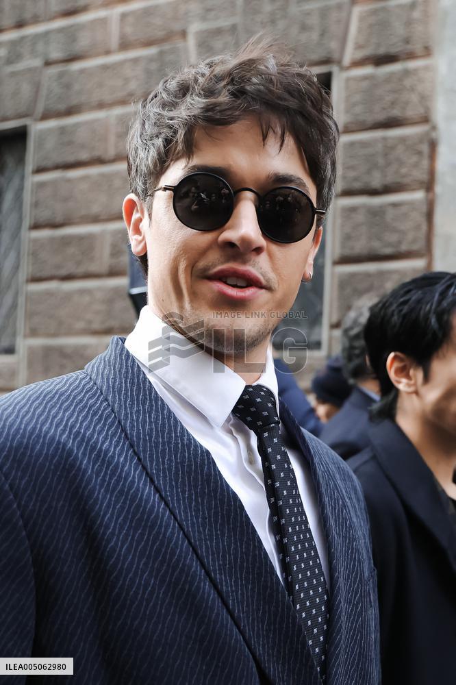 MFW - Ralph Lauren Fashion Show Guests Arrivals