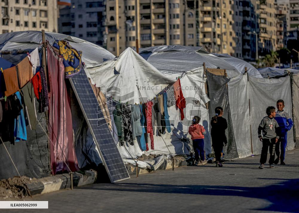 Gaza Port After Storm - Palestine
