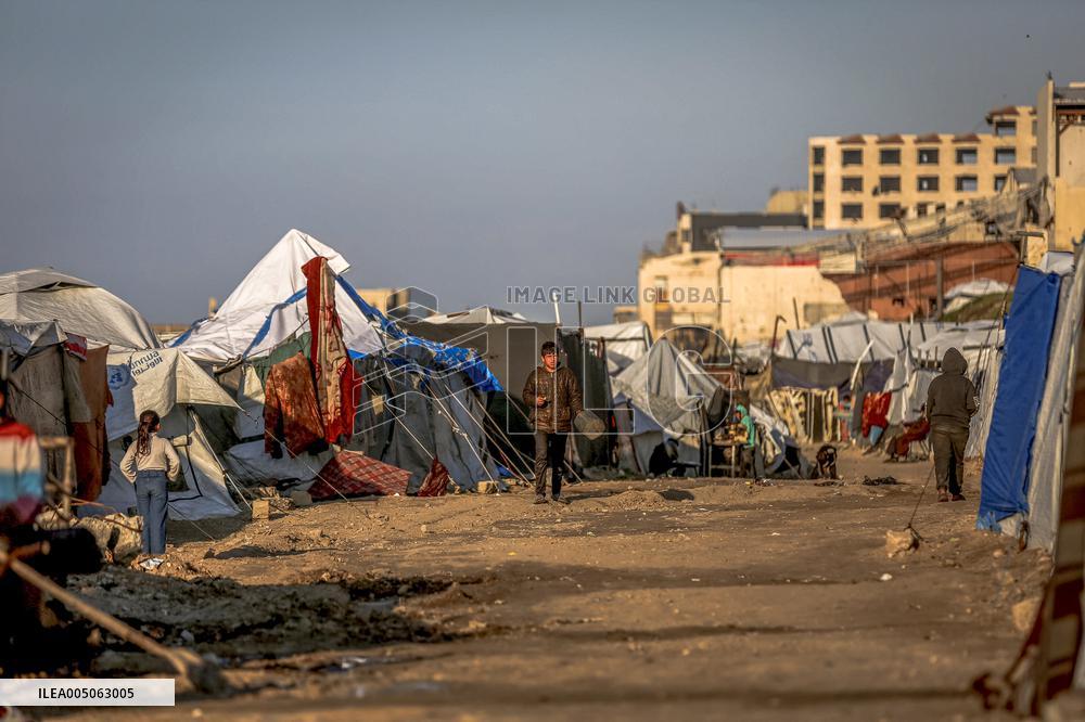 Gaza Port After Storm - Palestine