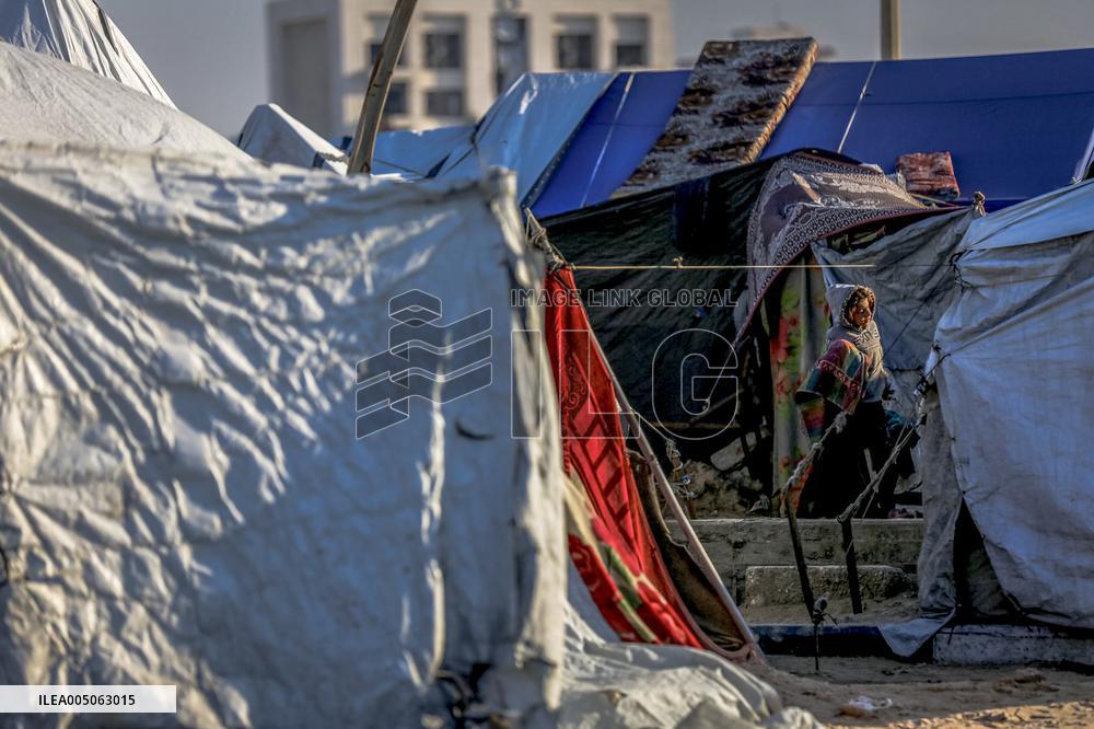 Gaza Port After Storm - Palestine