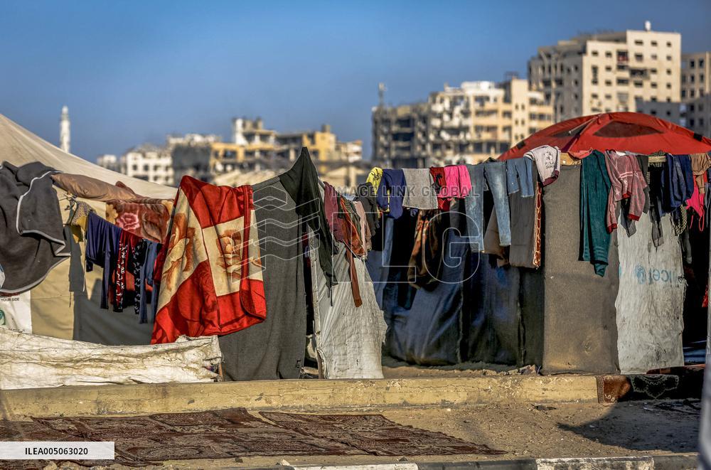 Gaza Port After Storm - Palestine