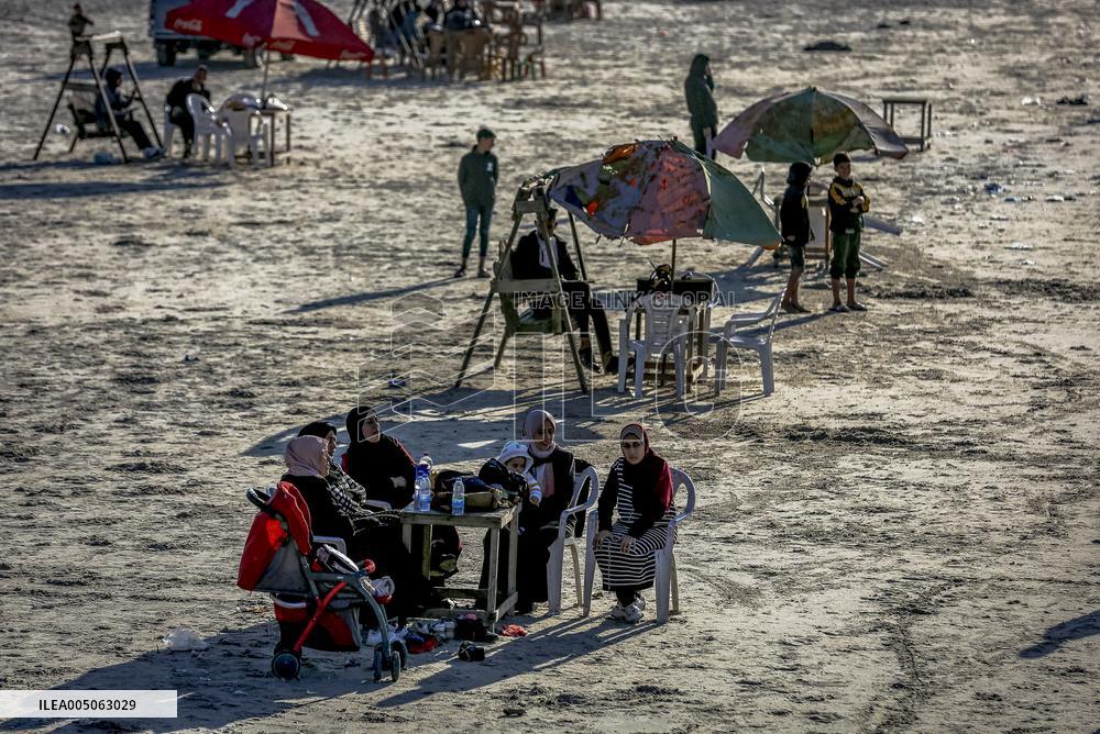 Gaza Port After Storm - Palestine