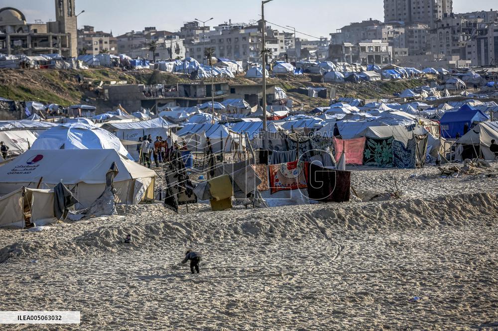 Gaza Port After Storm - Palestine
