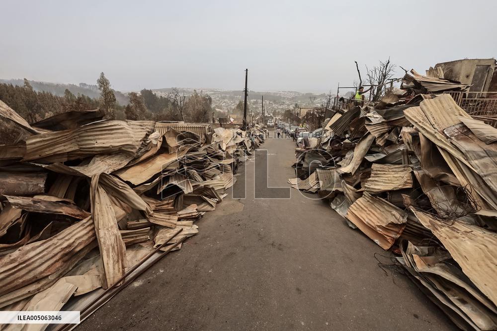 Deadly Wildfires in Southern Chile Force Thousands to Flee